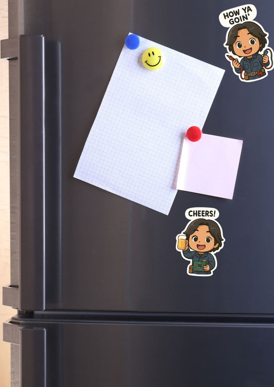 Customised Chibi Magnet – Your Photo Turned Into a Cute Magnet!