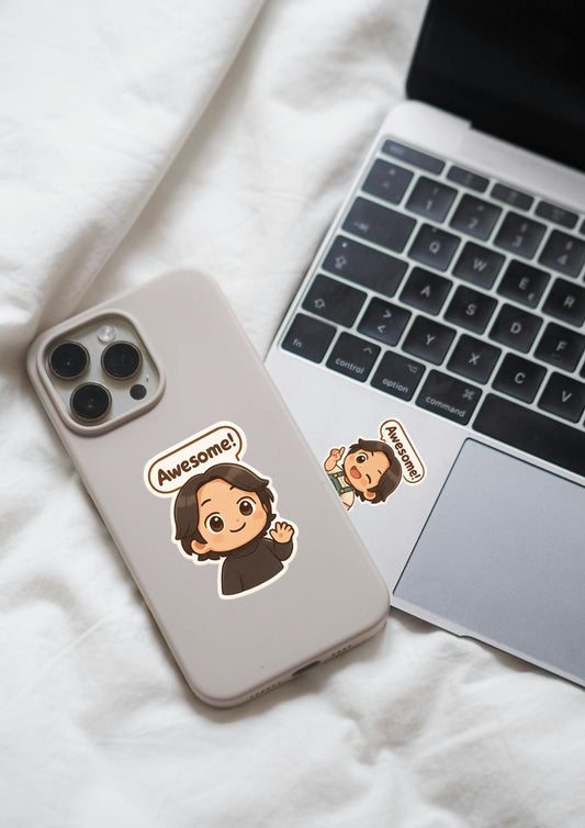 Customised Chibi Sticker Set – Your Photo Turned Into 9 Cute Stickers!
